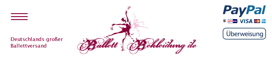 Menue Ballettshop