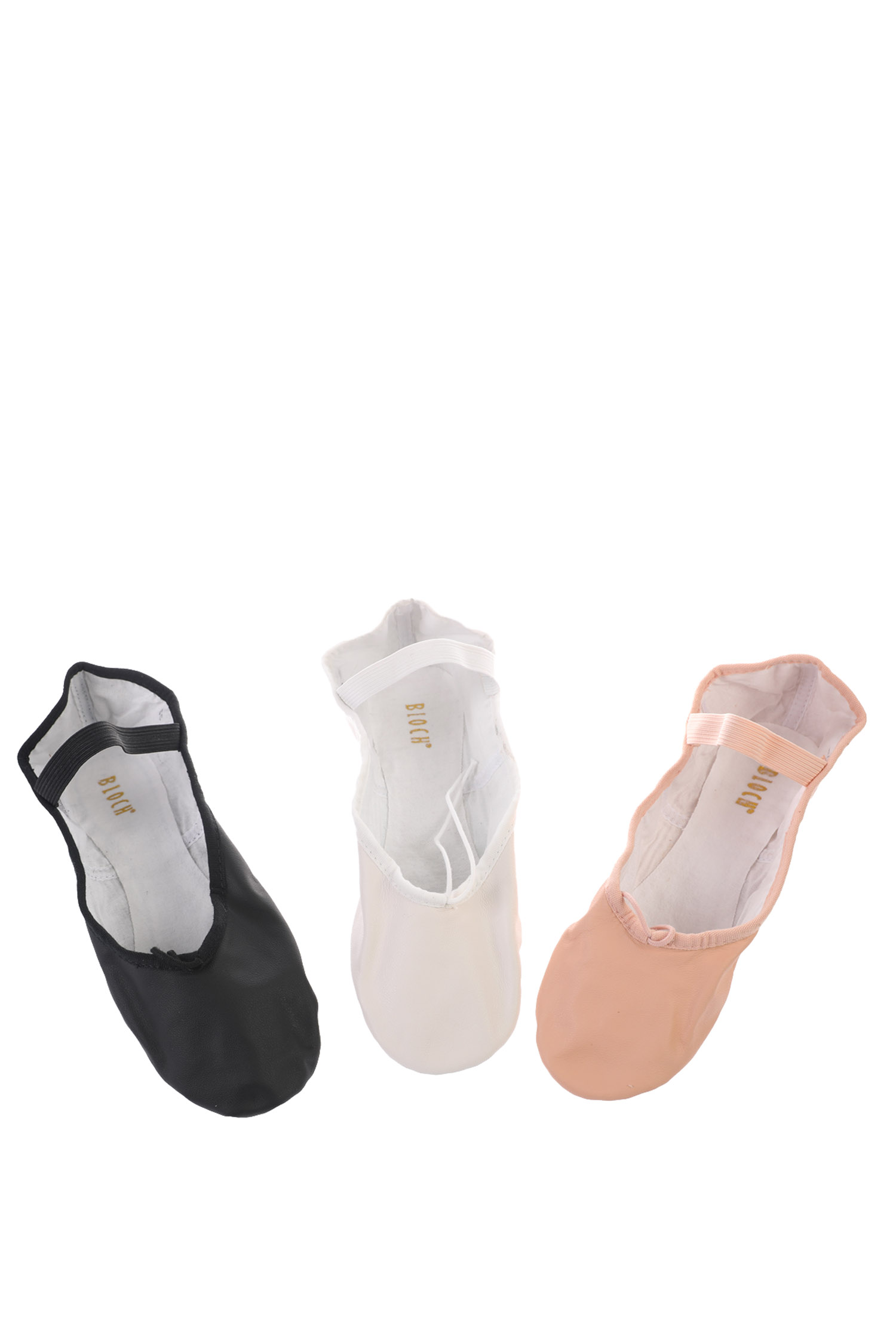 BLOCH Ballettschläppchen Arise Weite B, schmal, 28.5-42, ganze Sohle S0209 B 13.90