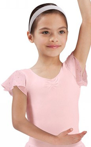 BLOCH Ballettanzug Glitzerpünktchen CL3732