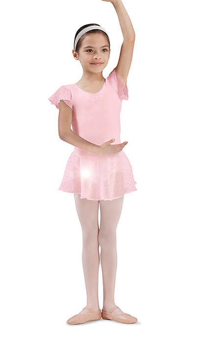 BLOCH Ballettanzug Glitzerpünktchen CL3732