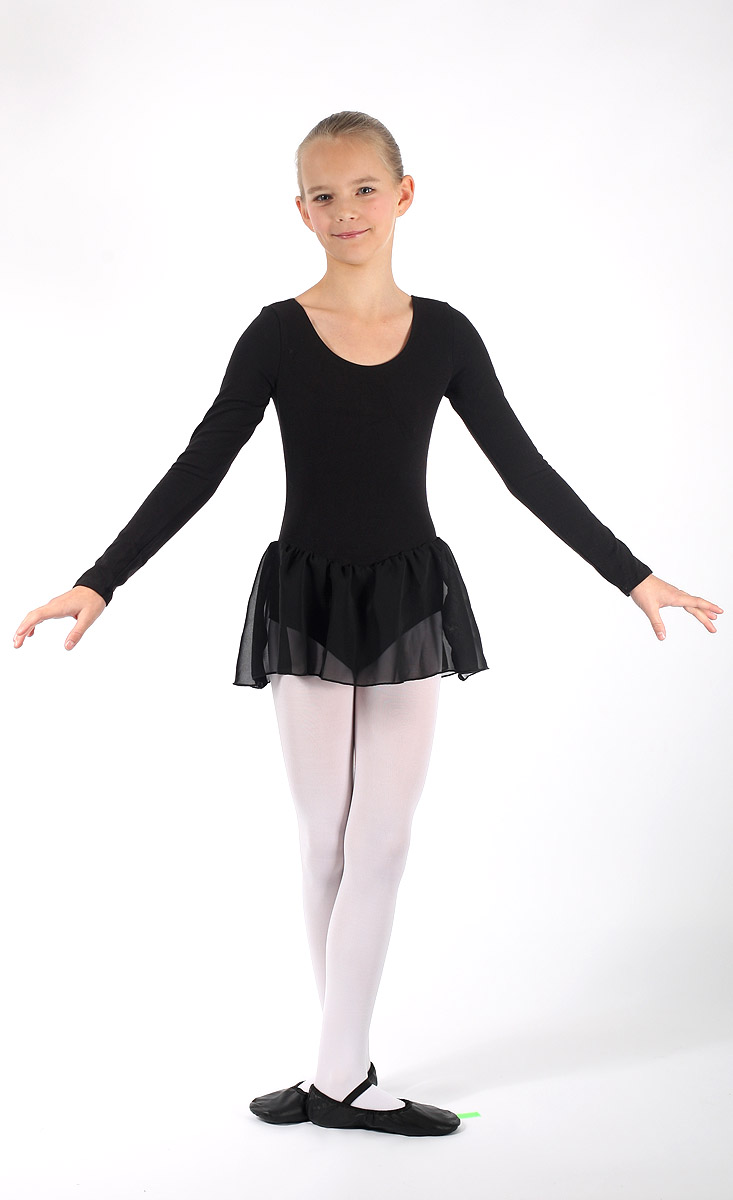 BLOCH Ballettanzug Baumwolle, Röckchen CL5309