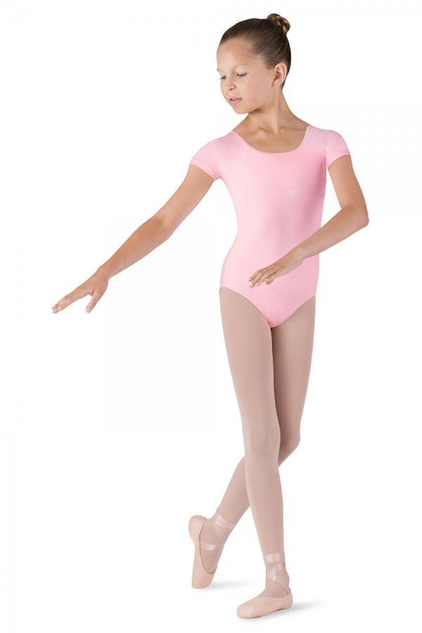 BLOCH Ballettanzug CL5602 nur 18.90 € Microfaser, kurze Arme-- Ballettanzug -