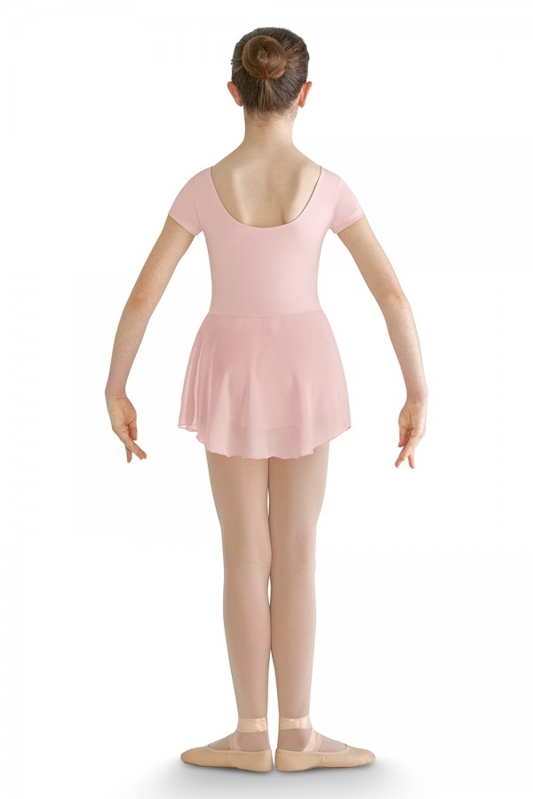 BLOCH Ballettanzug mit Rock Microfaser, kurze Arme CL8262
