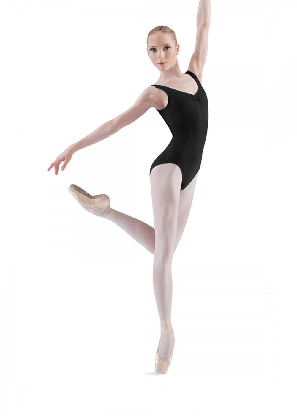 BLOCH Trikot breite Träger, Brustraffung L5415