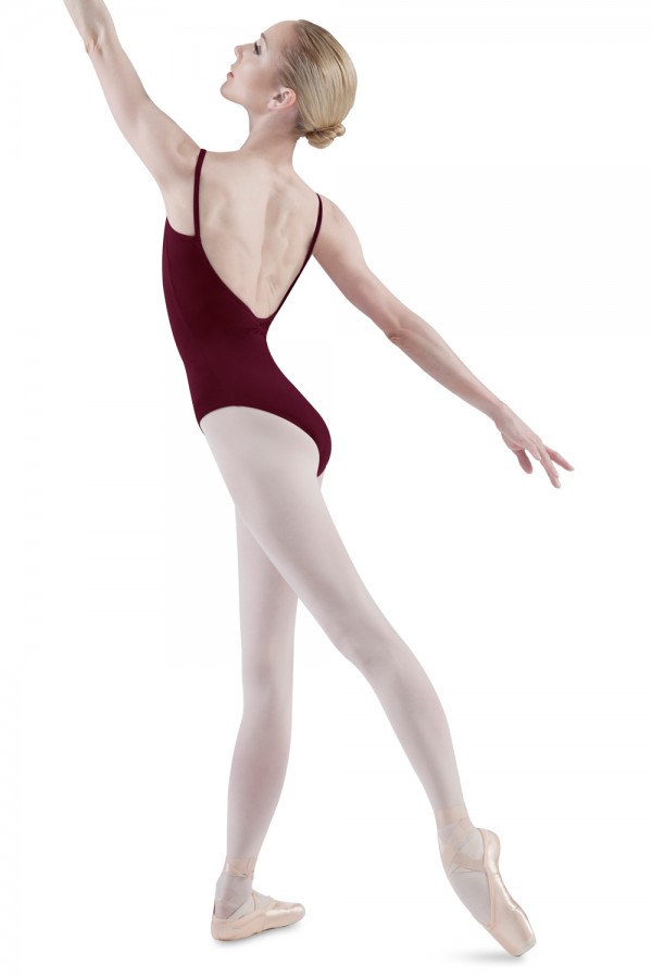 BLOCH Trikot Spaghettiträger, geraffte Vorderseite L5417