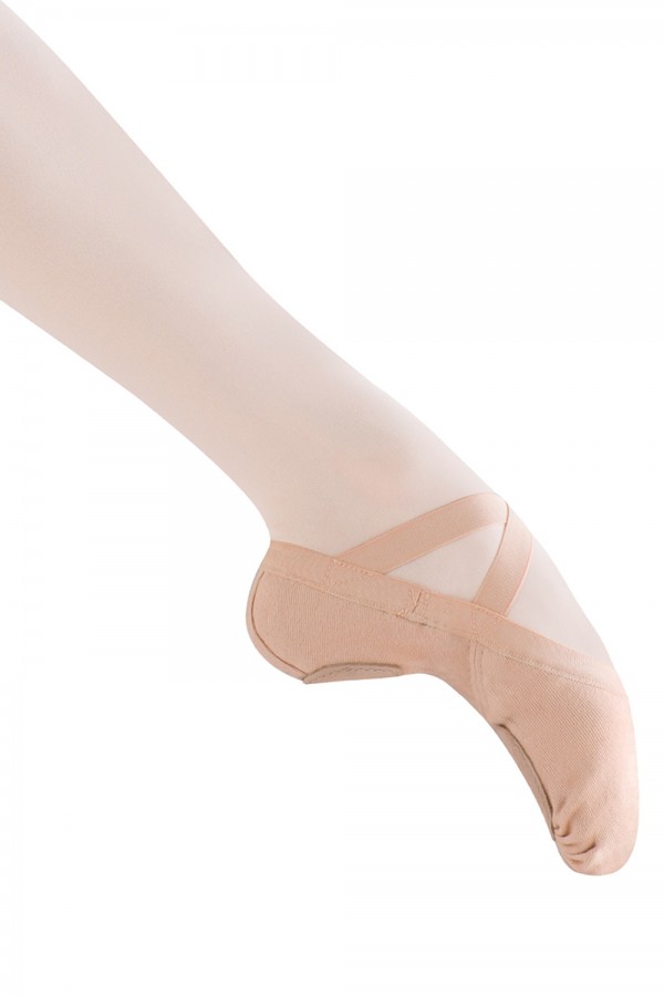 BLOCH Ballettschläppchen Synchrony, Stretch Leinen, Weite B, schmaler Schnitt S0625L B 26.90