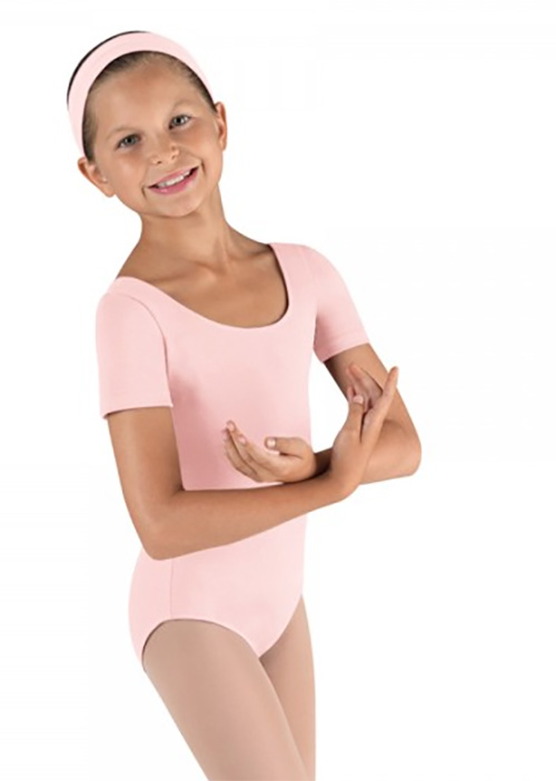 BLOCH Ballettanzug CL5402 nur 20.90 € Baumwolle, kurze Arme-- Ballettanzug -