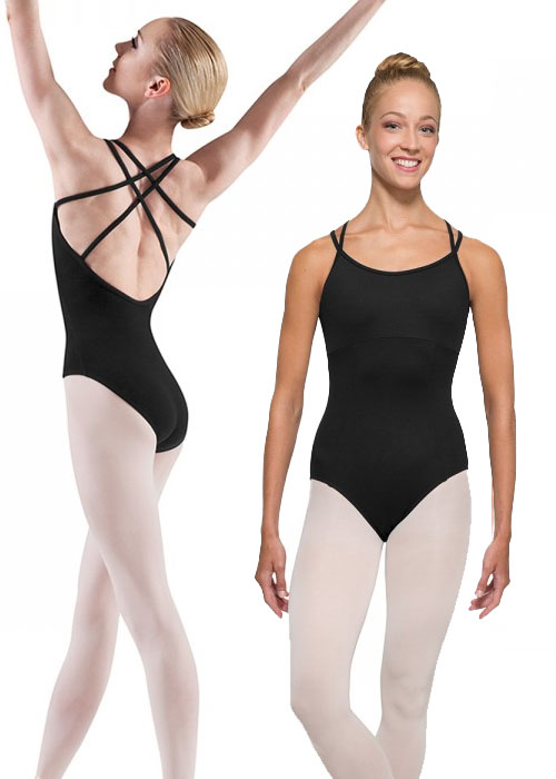 BLOCH Trikot L1567 nur 32.90 € Spaghettiträger, gekreuzte Rückenträger-- Ballettanzug -