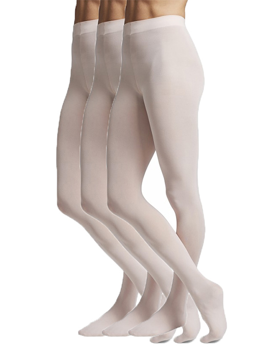 BLOCH Ballettstrumpfhose T0981G nur 18.90 € mit Fuß, schwarz / rosa 3er Pack-- Strumpfhose -