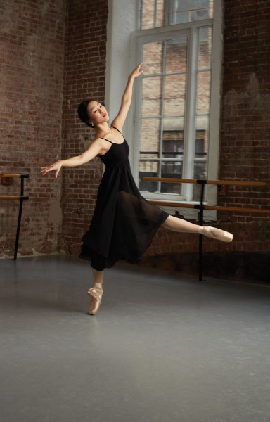 CAPEZIO Kleid romantisches Trikot mit langem Rock BG001 58.90