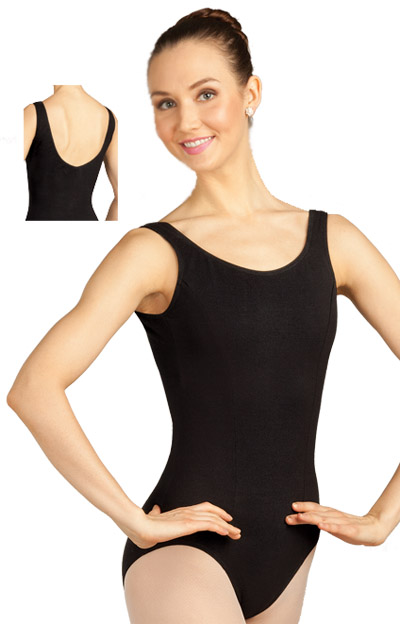 CAPEZIO Trikot CC221 nur 20.90 € breite Träger, halbtiefer Rückenausschnitt-- Ballettanzug -