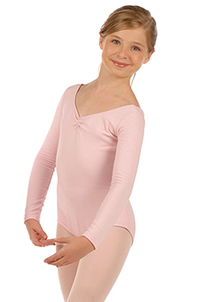 CAPEZIO Trikot Langarm, unterfüttert, kleine Brustraffung CC460C 12.90