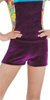 CAPEZIO Hotpants 10431C nur 5.90 € aus Glitzersamt-- Hotpants -