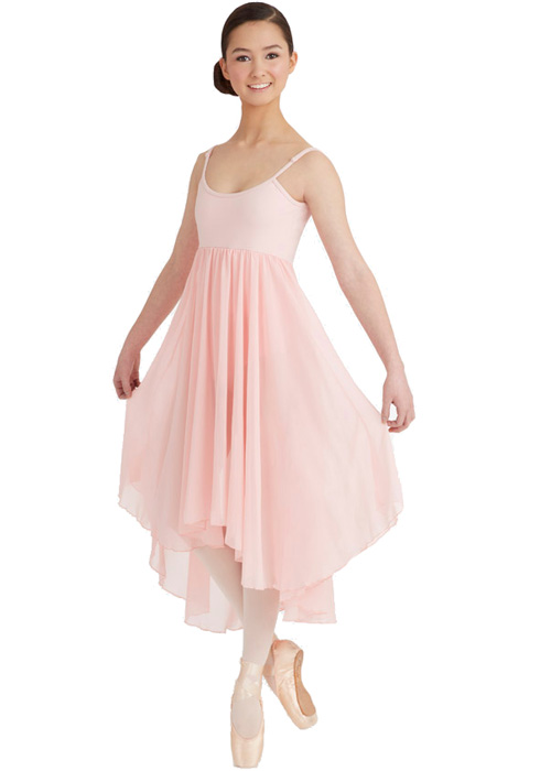 CAPEZIO Kleid BG001 nur 58.90 € romantisches Trikot mit langem Rock-- Ballettanzug -