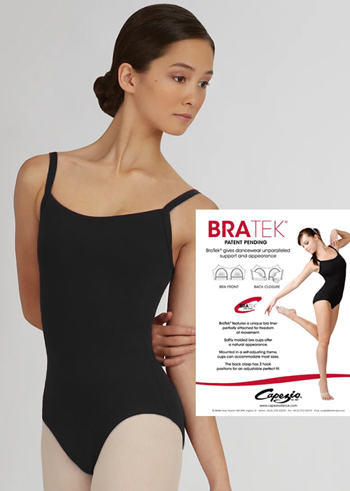 CAPEZIO BRATEC Trikot CC110 nur 32.90 € Baumwolle, integr. BH-- Ballettanzug -