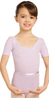 CAPEZIO Trikot CAD400C nur 10.90 € kurze Arme, unterfüttert-- Ballettanzug -