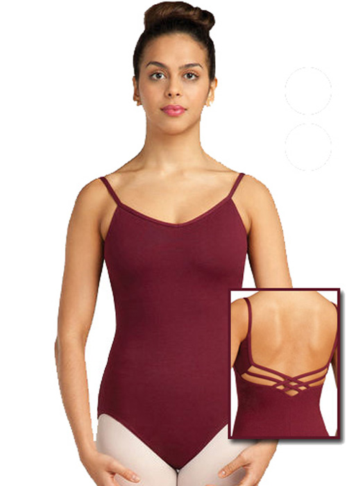 CAPEZIO Trikot CC102 nur 33.90 € Spaghettiträger, V-Ausschnitt, Rückenkreuzdesign-- Ballettanzug -