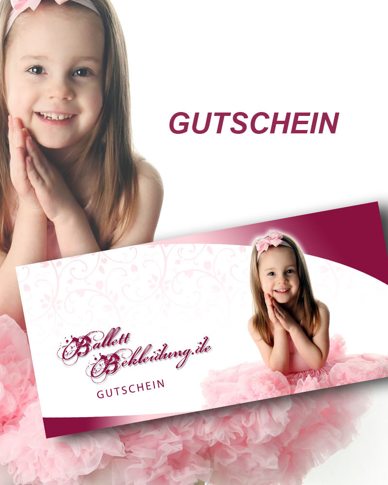 Geschenkgutschein BallettBekleidung.de Karte 5.00