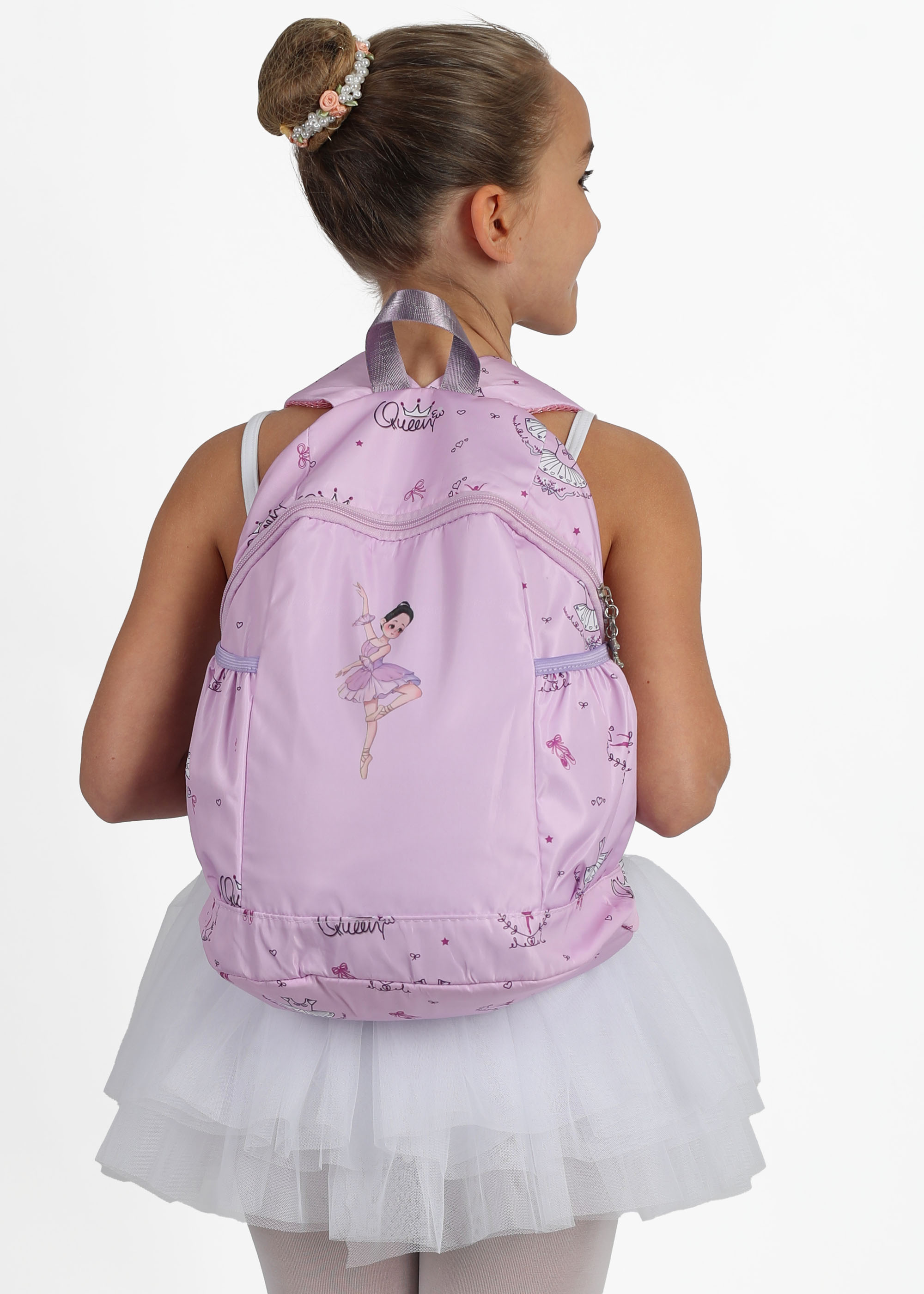 COSBOW DANCE Rucksack mit Ballettmotiv viele Fächer CBK950