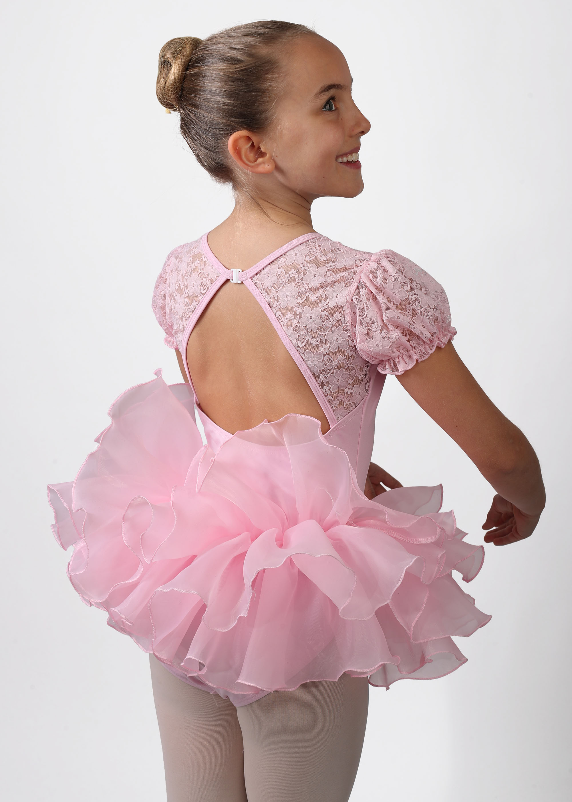 COSBOW DANCE Ballett Tutu- Trikot mit niedlichen Rosenapplikationen CBK955