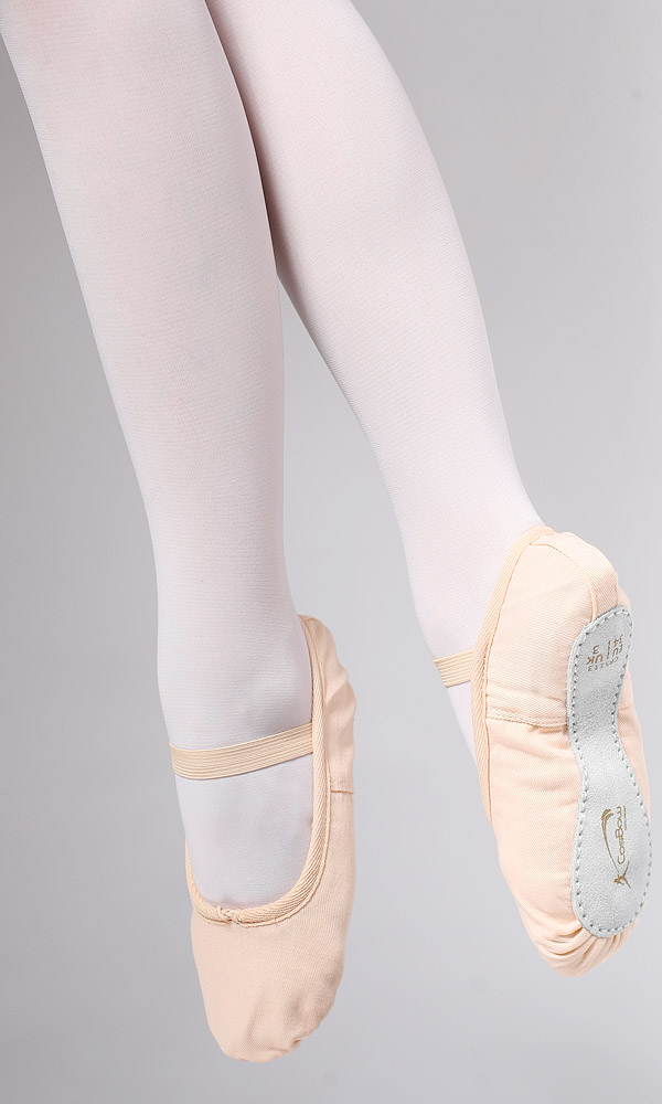 COSBOW Ballettschuhe Leinen ganze Sohle, rosa CBS113 10.90