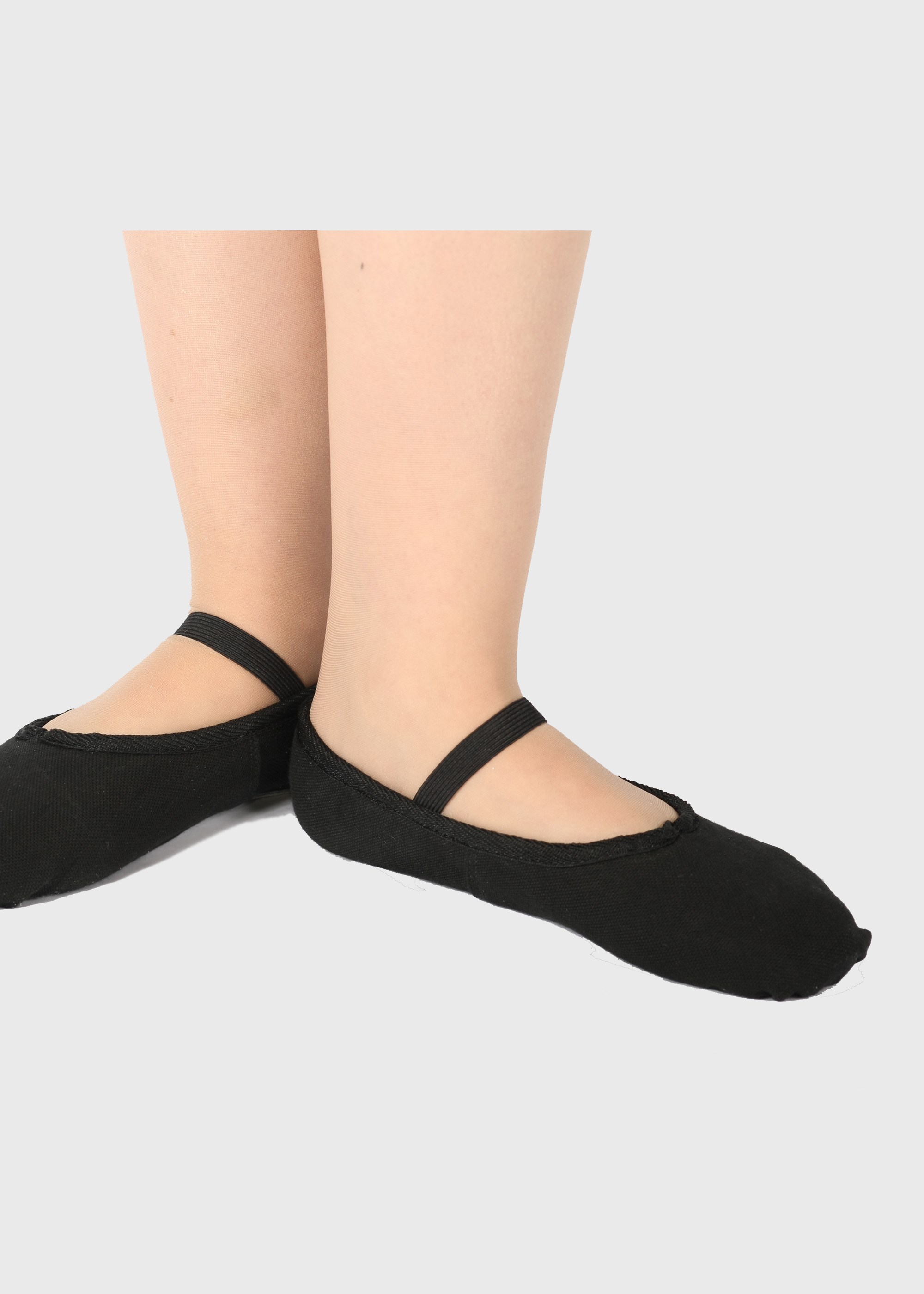 COSBOW Ballettschuhe Leinen ganze Sohle, schwarz CBS113 10.90