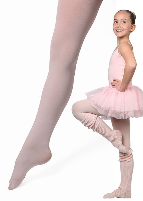 COSBOW DANCE Kinder Ballettstrumpfhose CBK525 nur 5.90 € rosa, 84% Polyamid, 16% Elasthan--  -