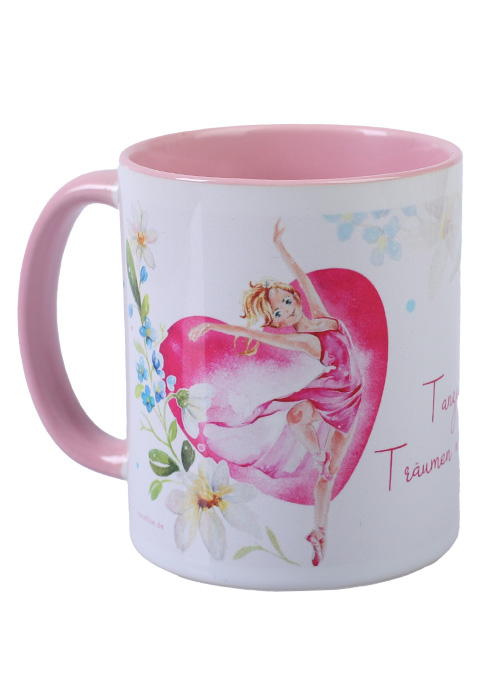 COSBOW DANCE Kakaobecher Tanzen CBGTA100 nur 12.90 € Träumen mit den Beinen-- -