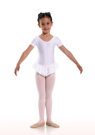 DANCERIES Ballettanzug LAURASSON doppelte G.Rüsche D05 40.90