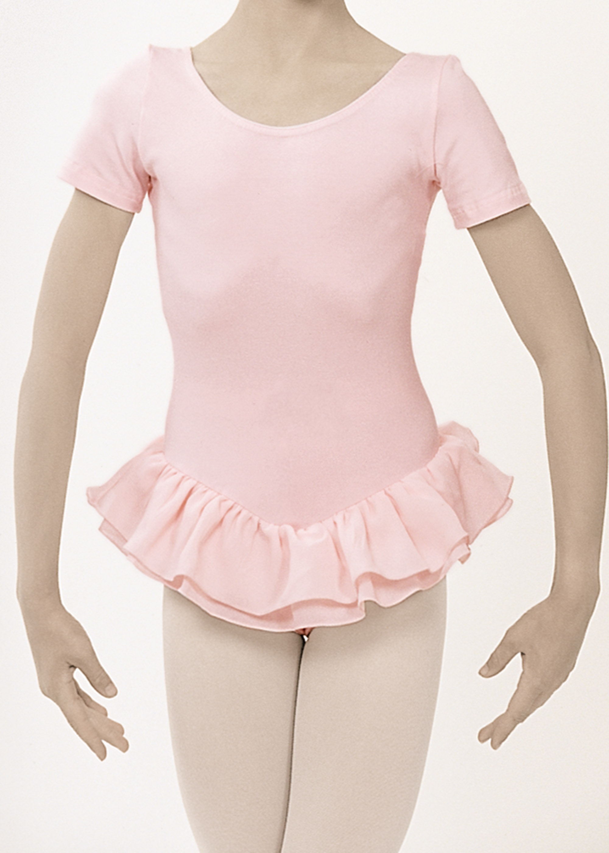 DANCERIES Ballettanzug LAURASSON doppelte G.Rüsche D05 40.90