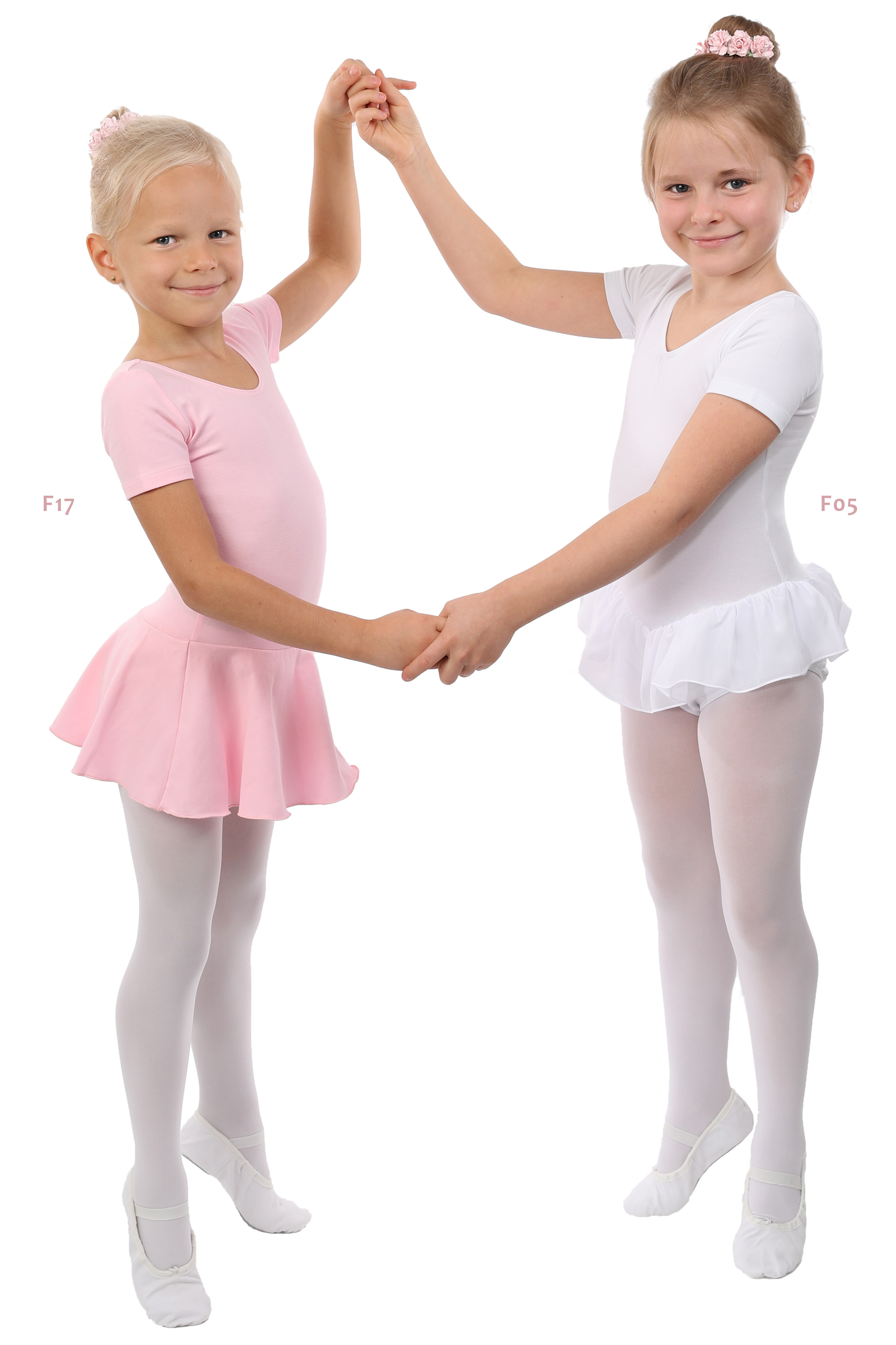 DANCERIES Ballettanzug LAURASSON Georgette Rüsche F05 33.90