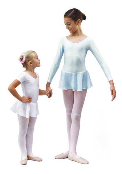 DANCERIES Ballettanzug TABEA Baumwolle, Rock Georgette F16 35.90