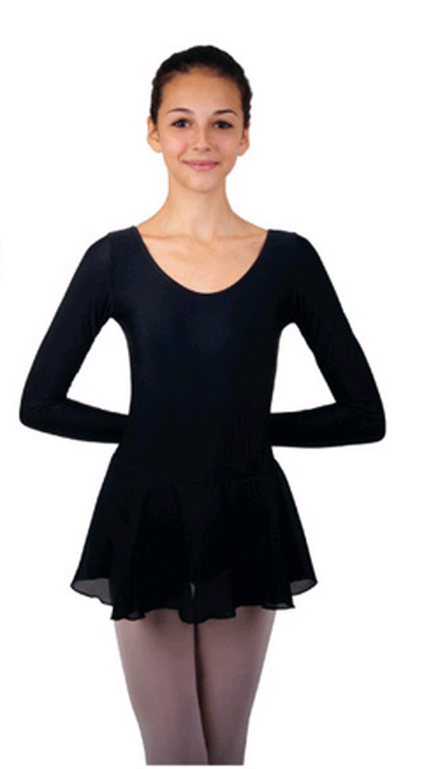 DANCERIES Ballettanzug TABEA Baumwolle, Rock Georgette F16