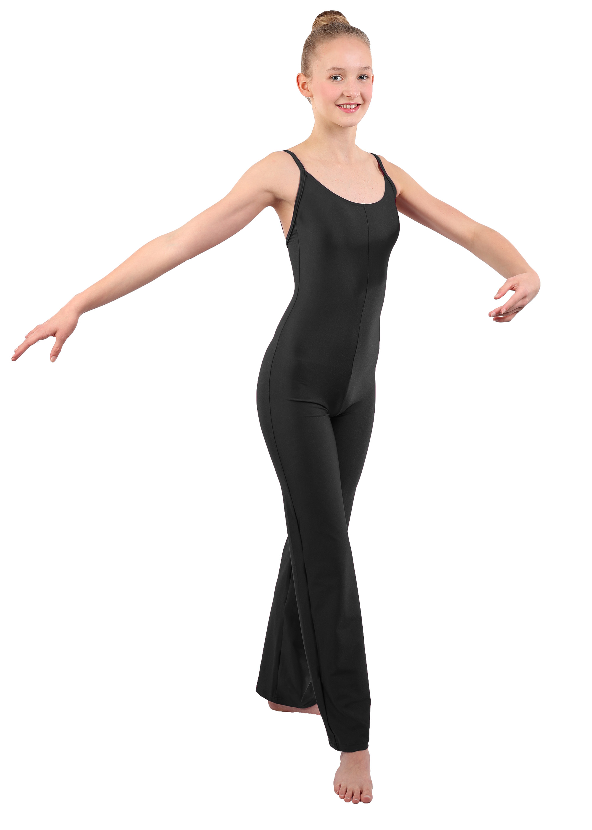 DANCERIES Ganzanzug NASTASSJA Spaghettiträger, Jazzbein G28