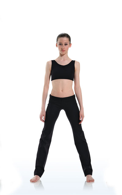 DANCERIES Hüft-Jazzpant SVENJA gerades Bein G36