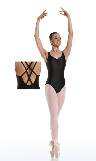 DANCERIES Ballettanzug CHLOE doppelte Sp. Träger, im Rücken gekreuzt T28 44.90
