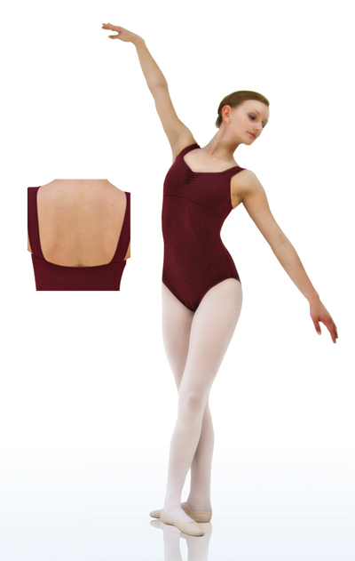 DANCERIES Ballettanzug YVETTE abgesetztes Brustteil T30 44.90