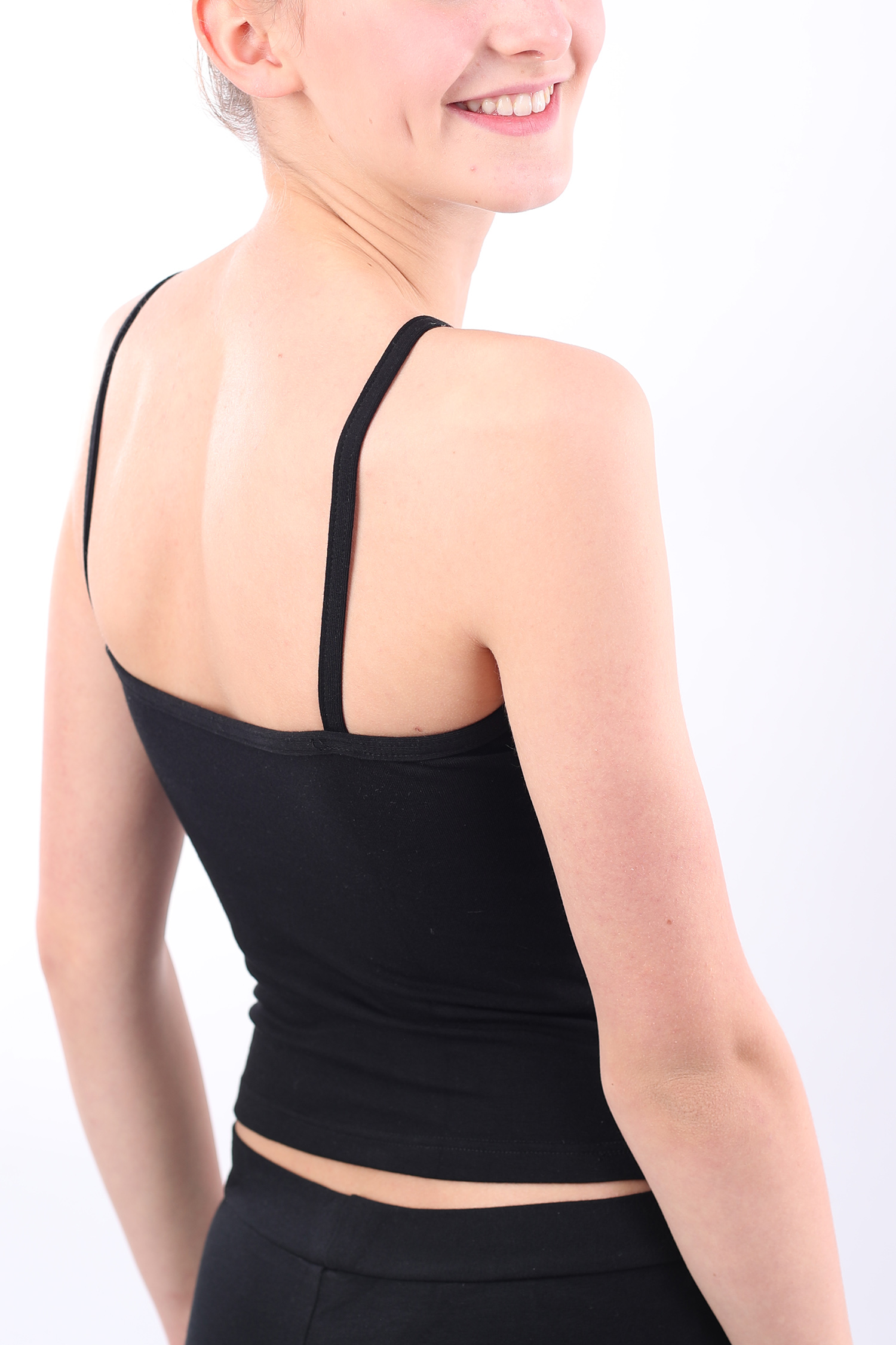 DANCERIES Trikot TORI Spaghettitop in Shirtlänge Z21