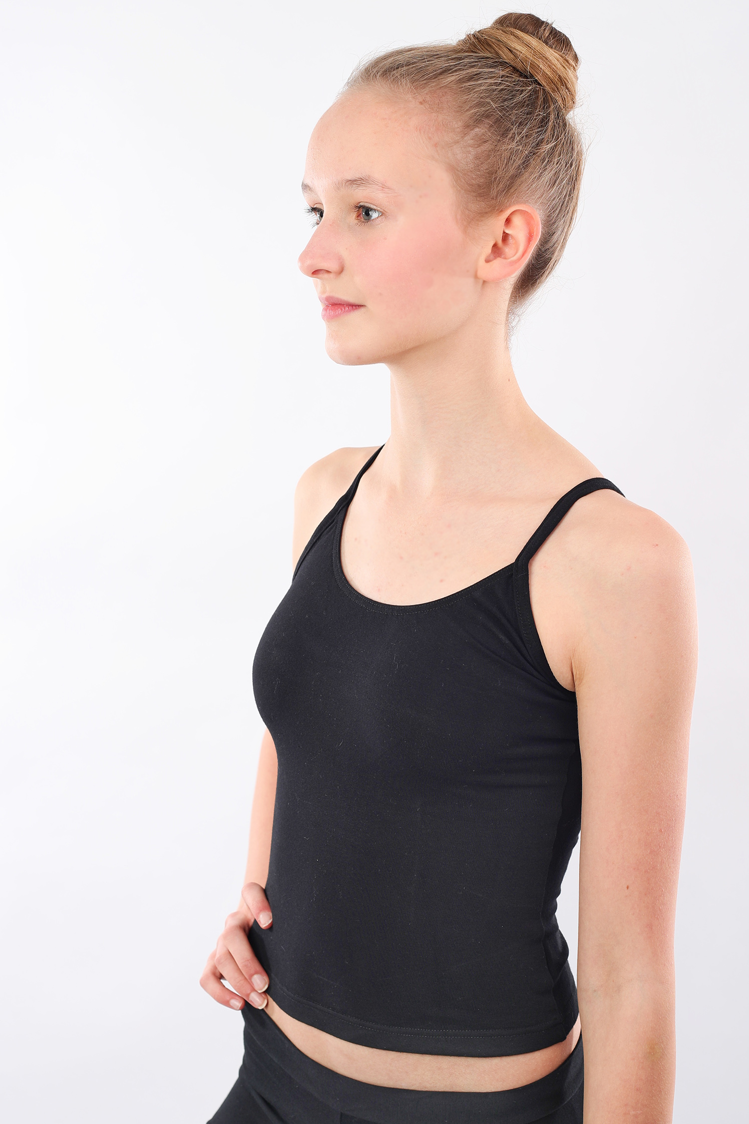 DANCERIES Trikot TORI Spaghettitop in Shirtlänge Z21