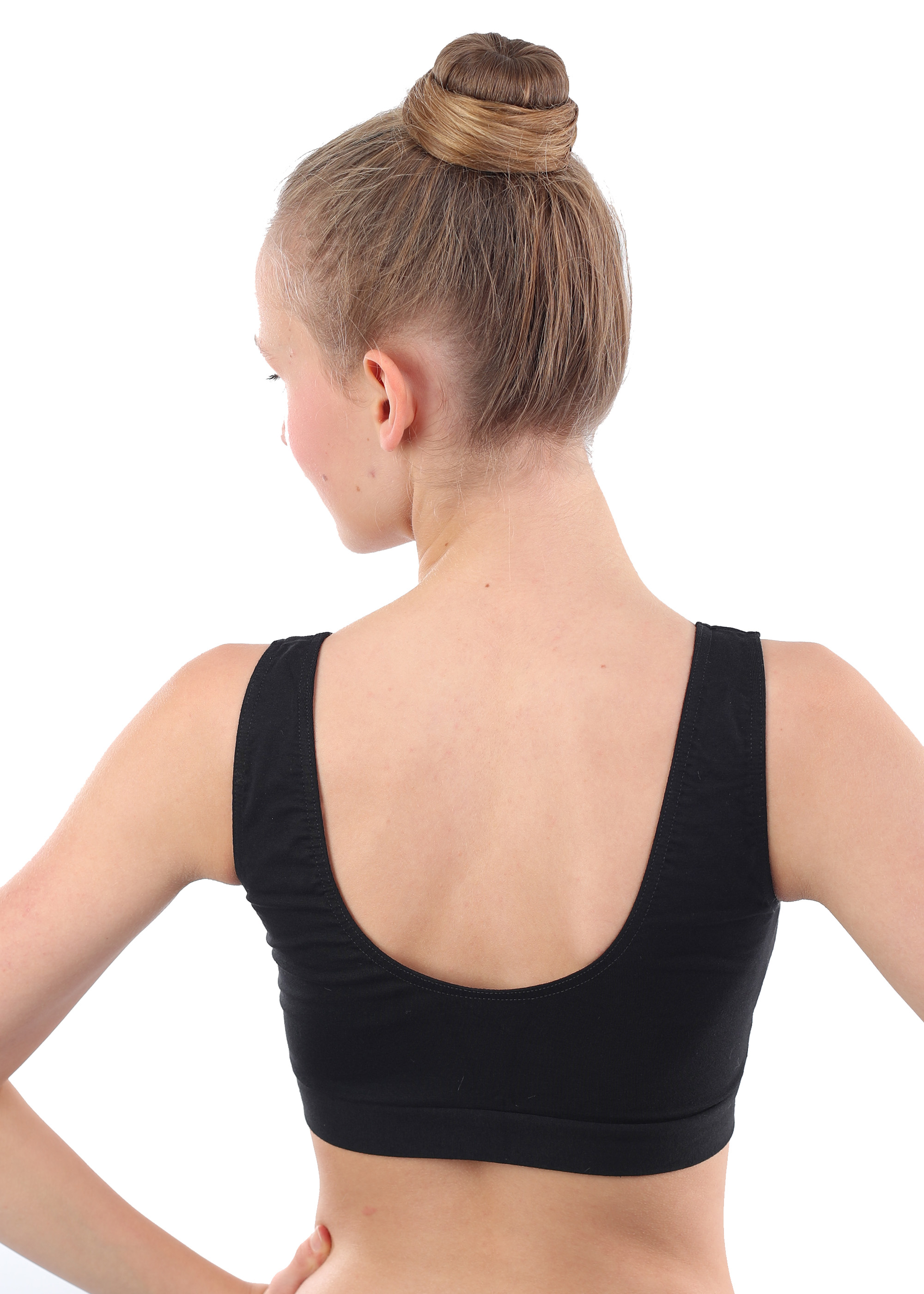 DANCERIES Top PAMELA bauchfrei, Brustraffung Z22