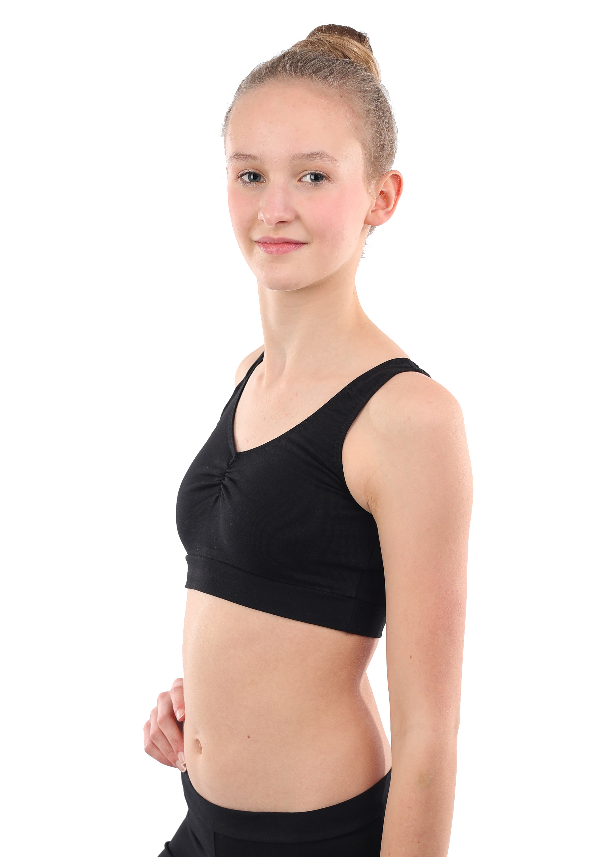 DANCERIES Top PAMELA bauchfrei, Brustraffung Z22 22.90
