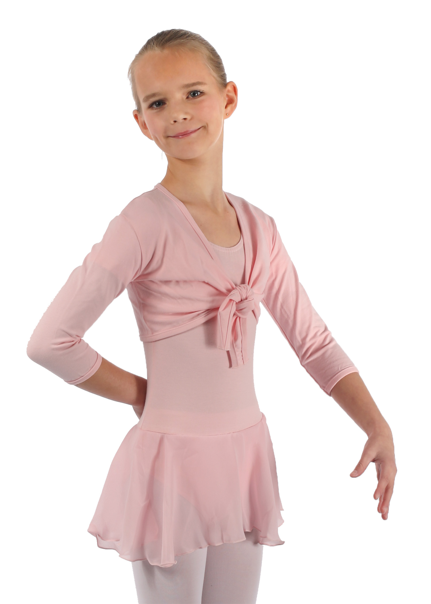 DANCERIES Wickeljacke AMY Wickeljacke kurz, dreiviertel Arm Z27 26.90