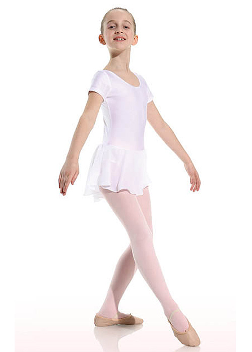 DANCERIES Ballettanzug HANNAH F15 nur 30.90 € glänzend, mit Rock Georgette-- Ballettanzug -