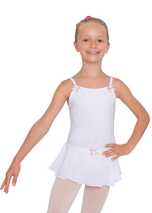 DANCERIES Ballettanzug KIRA K07 nur 39.90 € Spaghettiträger, Schleifchen-- Ballettanzug -