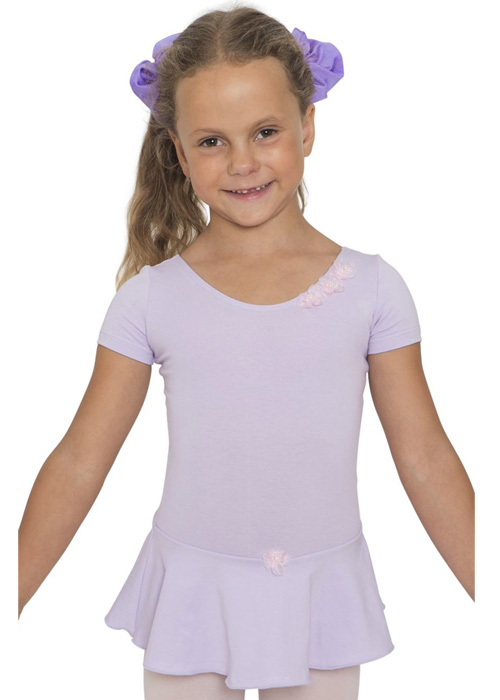 DANCERIES Ballettanzug SMILLA K09 nur 37.90 € kurzer Arm, Schleifen-- Ballettanzug -