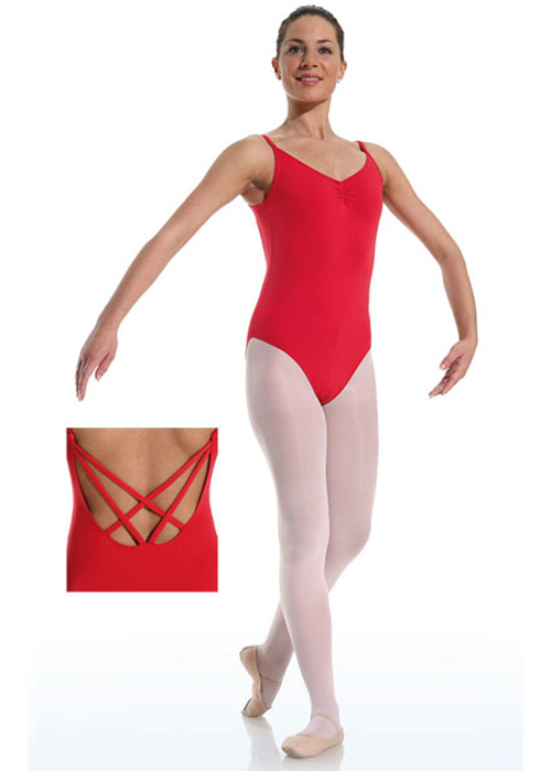 DANCERIES Ballettanzug ALICIA T32 nur 44.90 € Träger doppelt gekreuzt im Rücken-- Ballettanzug -