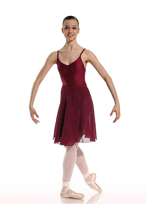 DANCERIES Wickelrock NICKY Z41 nur 28.90 € Georgette, knielang-- Ballettrock -