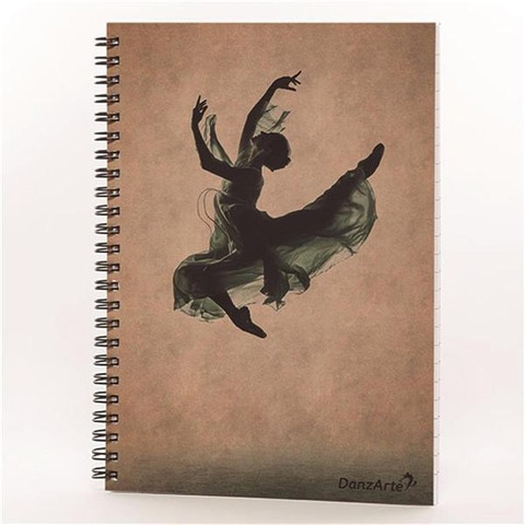 INTERMEZZO Ringbuch mit Ballettmotiv A5, liniert 9035 3.90