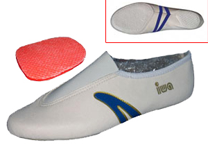 IWA 403 Turnschläppchen 403 nur 39.90 € Synthetik creme-blau-- Turnschläppchen -