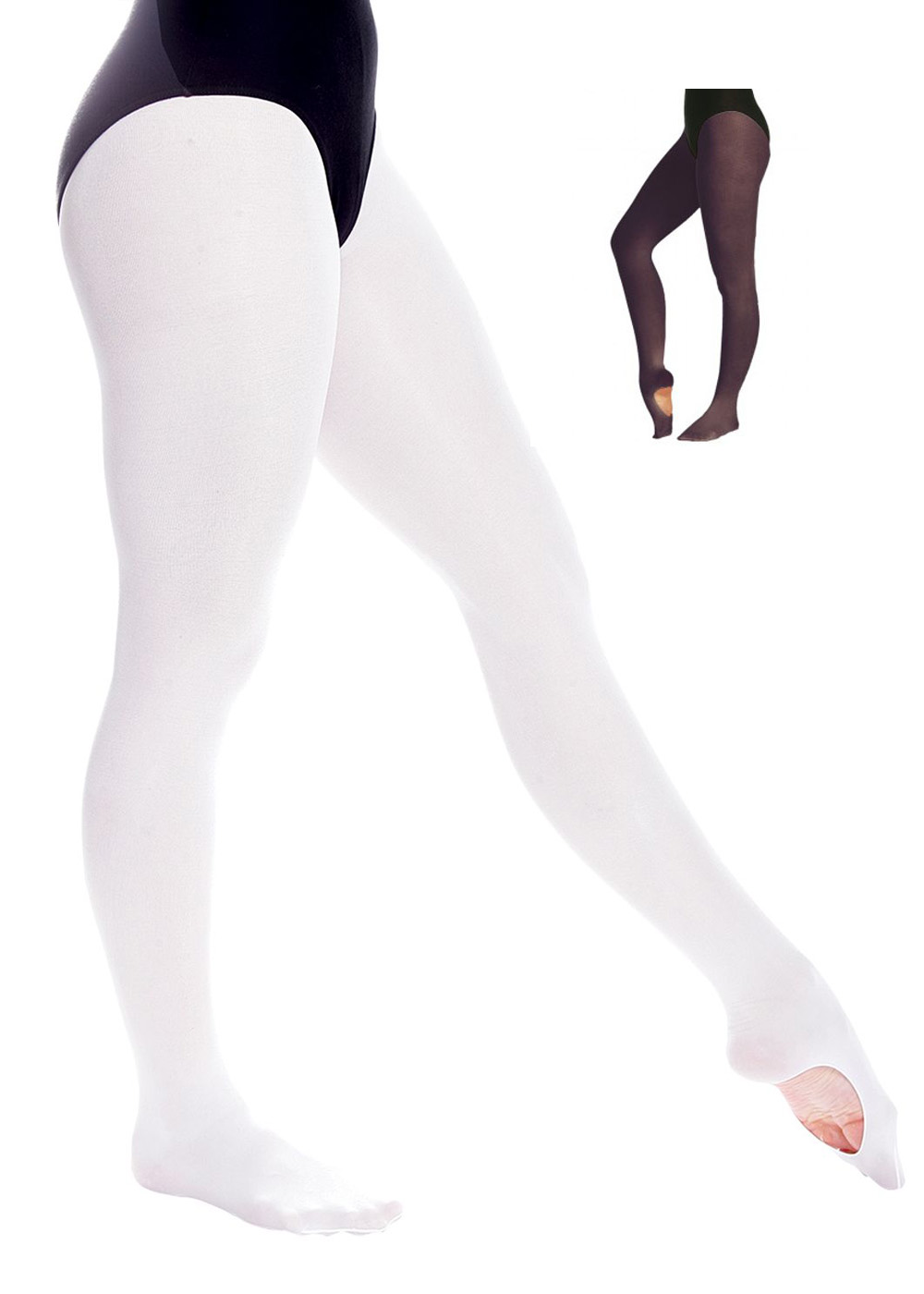 RUMPF Ballettstrumpfhose Convertible, 80% Polyamid / 20% Elasthan 103 ELASTIC 11.90